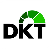 DKT Logo weiss quadrat